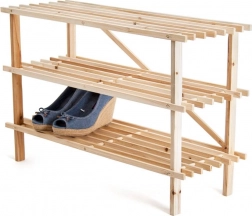 Drewniany stojak na buty