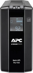 Zasilacz awaryjny APC Back-UPS Pro 900 VA z AVR i LCD, 6x C13