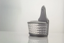 Plastowa ścienna solniczka – pleciona, POLSKI PRODUKT