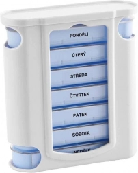 Tygodniowy organizer na tabletki ORION, 28 przegródek