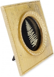 Złota ramka na zdjęcia 10 × 10 cm