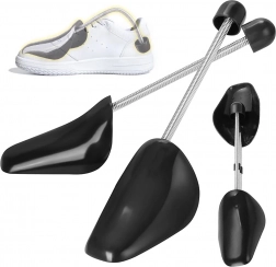 Czarne sprężynowe prawidła do butów