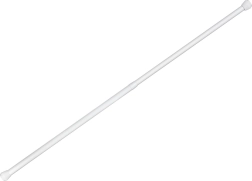 Teleskopowy drążek rozporowy 70–120 cm, aluminiowy, biały - 1 sztuka