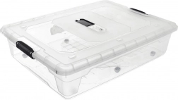 Niski podłóżkowy pojemnik na kółkach 50 l