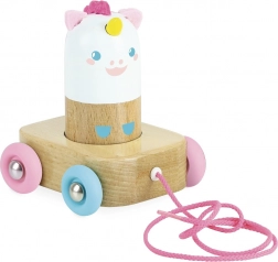 Drewniany jednorożec do ciągnięcia Lily VILAC