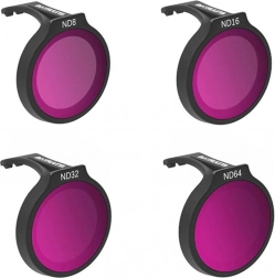 SUNNYLIFE zestaw filtrów ND do DJI Neo (ND8, ND16, ND32, ND64)