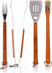 Zestaw akcesoriów do grillowania, 4-częściowy
