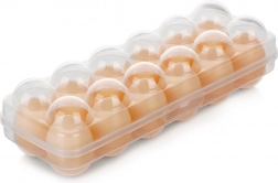 Plastowe pudełko na jajka na 12 sztuk do lodówki