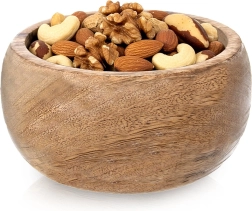 Drewniana miska z mango 14 cm, 450 ml