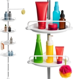 Narożna teleskopowa półka prysznicowa RUHHY