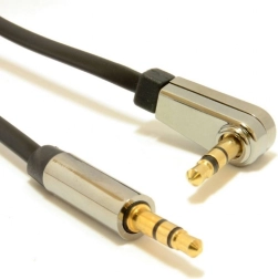 Kabel stereo jack 3,5 mm 1,8 m z kątowym wtykiem