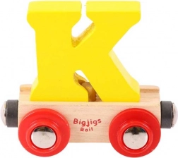 Wagonik Bigjigs Rail litera K