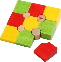 Voila drewniane puzzle 3D kształty