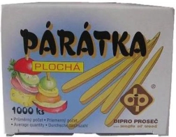 Drewniane wykałaczki w papierowym pudełku 1000 szt.