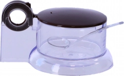 Plastowa cukiernica z łyżeczką 150 ml