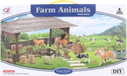 Zestaw zwierzątek domowych z farmy