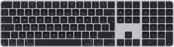 Magic Keyboard z Touch ID i klawiaturą numeryczną dla Mac z czipem Apple, czarne klawisze