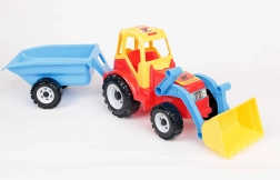 Traktor z ładowaczem i przyczepą - model 091