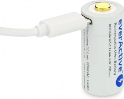 Akumulator ładowalny EverActive 16340 700 mAh z micro USB