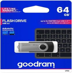 Pendrive GOODRAM Twister 64GB USB 3.0 niebieski