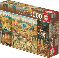 Puzzle 9000 elementów Ogród rozkoszy ziemskich