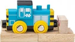 Bigjigs Rail drewniana spalinowa manewrowa lokomotywa klasy 7