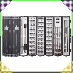 Zestaw magnetycznych precyzyjnych śrubokrętów 128 w 1