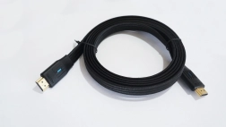 Płaski kabel HDMI 2.1 2 m czarny 8K