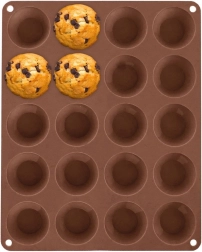 Silikonowa forma do mini muffinek 20 szt. Orion