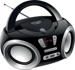 Przenośny boombox z CD i USB ADLER AD 1181