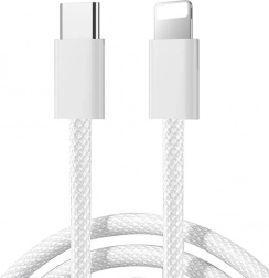 Kabel USB-C na Lightning 30W, 1m, Biały