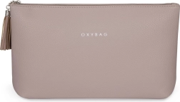 Podróżna kosmetyczka Elegance Maxi mokka (eko-skóra), 30 × 19 × 8 cm