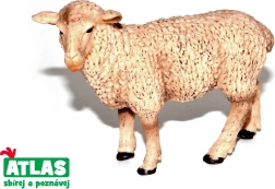 Ręcznie malowana figurka owcy 9 cm