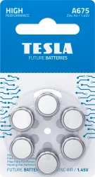 Baterie do aparatów słuchowych Tesla A675