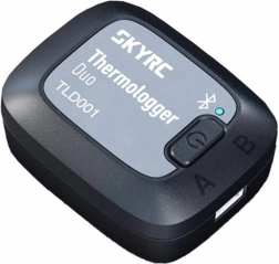 Bluetooth rejestrator temperatury SkyRC Thermologger Duo