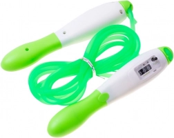 Profesjonalna skakanka crossfit z licznikiem powtórzeń – zielona