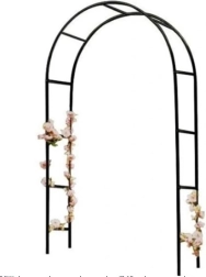 Ogrodowa metalowa pergola łuk 240 cm