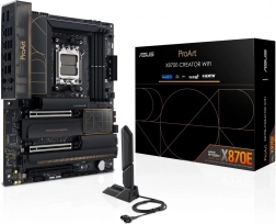 ProArt X870E-Creator WiFi – płyta główna AM5 z DDR5, PCIe 5.0, USB4, 10G i 2.5G LAN, Wi‑Fi 7
