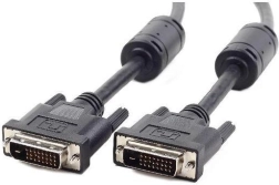 Kabel DVI‑D dual link 1,8 m z filtrem ferrytowym
