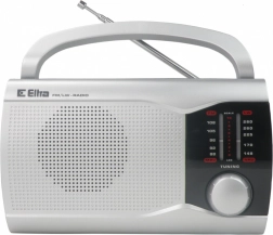 Przenośne radio EWA srebrne