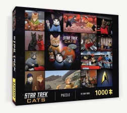 Puzzle Star Trek koty 1000 elementów