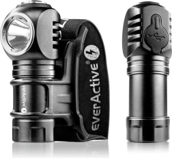 Latarka czołowa i ręczna EVERACTIVE FL-55R Dripple 500 lm z ładowaniem
