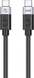 Orico kabel USB‑C 240 W, 1,5 m, czarny