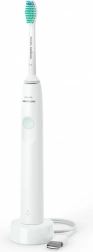Szczoteczka soniczna elektryczna do zębów biała