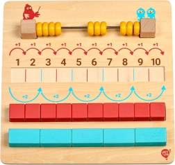 Drewniany zestaw edukacyjny Moja pierwsza matematyka LUCY & LEO
