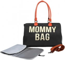 Torba dla mamy Mommy Bag czarna z przewijakiem