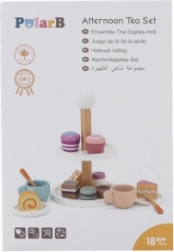 Drewniany popołudniowy zestaw do herbaty POLARB