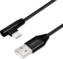 USB 2.0 kabel kątowy USB-C 0.3m