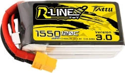 Bateria Tattu R-Line 1550mAh 4S 120C LiPo