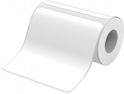 Termiczne naklejki NIIMBOT 100 × 100 mm, białe (75 etykiet)